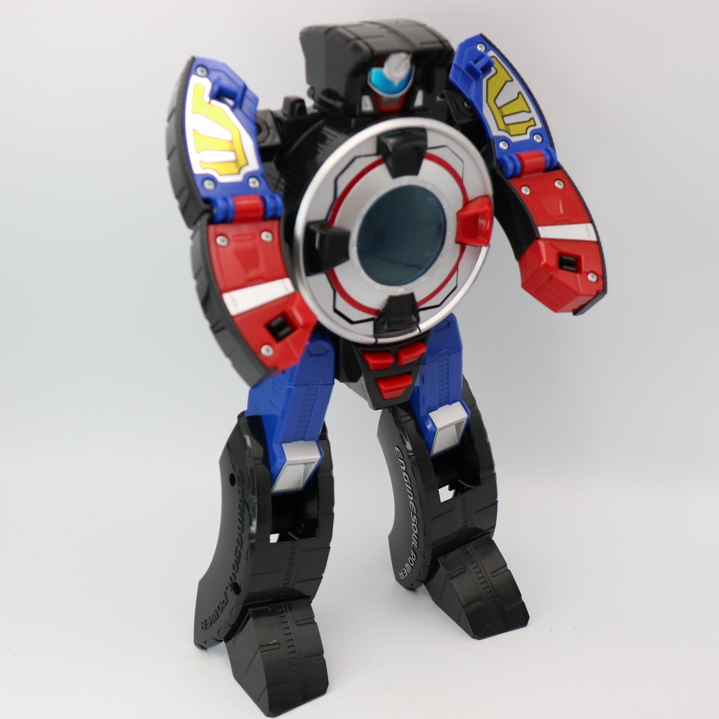 High Octane Megazord,Road-Attack Zord set/Power rangers RPM-EngineOh G3,Goroder GT set/Engine Sentai Go-Onger