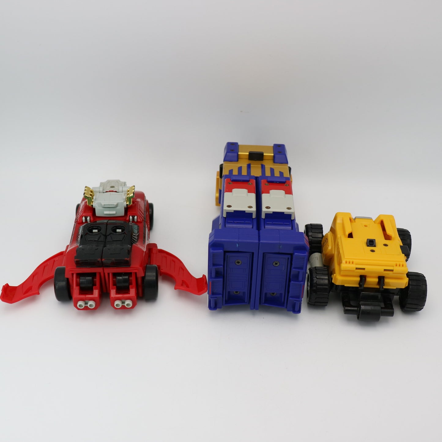 High Octane Megazord,Road-Attack Zord set/Power rangers RPM-EngineOh G3,Goroder GT set/Engine Sentai Go-Onger