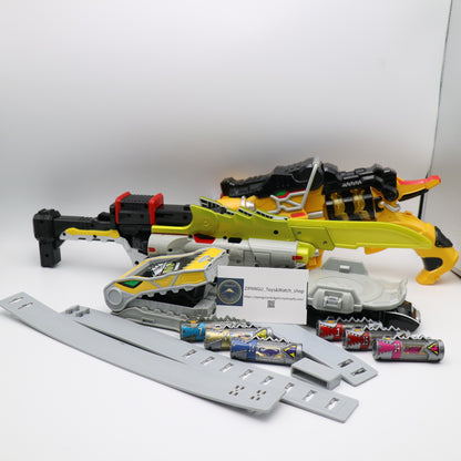 Dino Morpher,Dino Saber,Dino Com/Power Rangers Dino Charge-Gaburevolver,Gaburicalibur,Mobuckle/Zyuden Sentai Kyoryuger