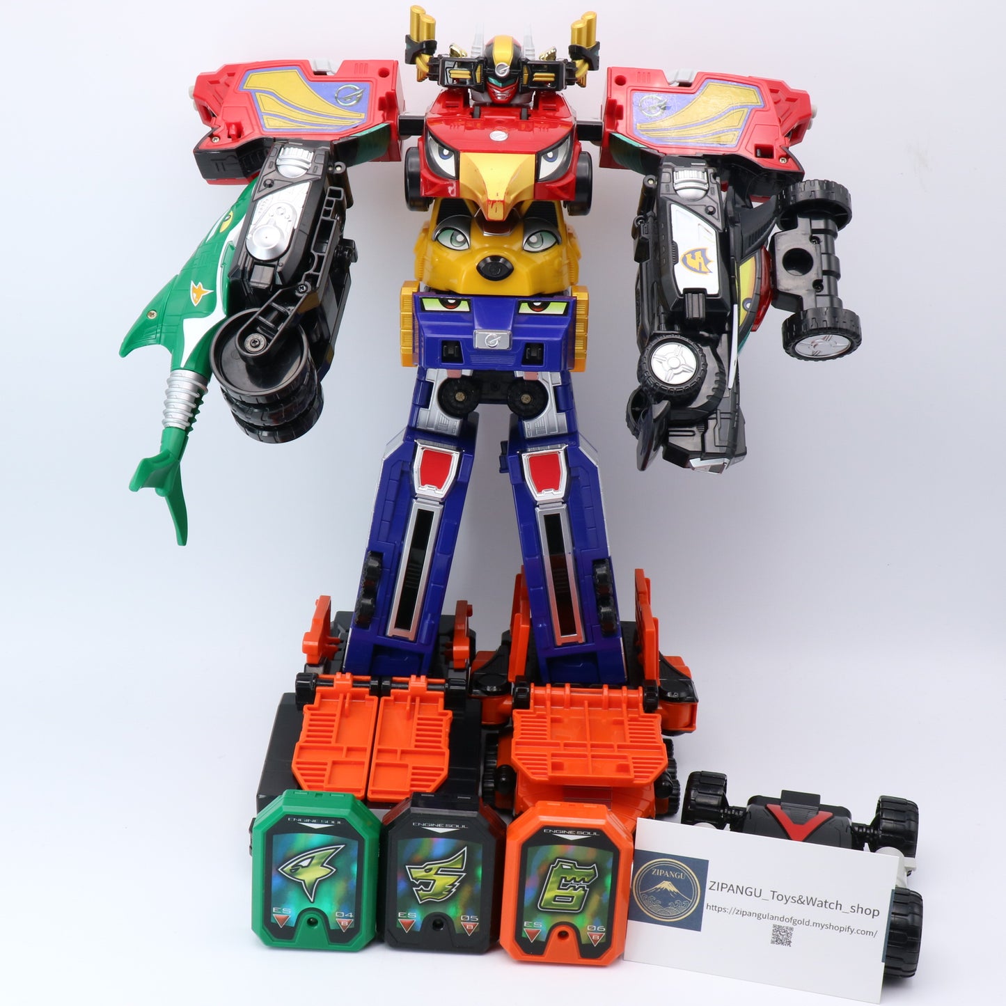 Zenith Megazord/Power Rangers RPM-EngineOh G6/Engine Sentai Go-Onger