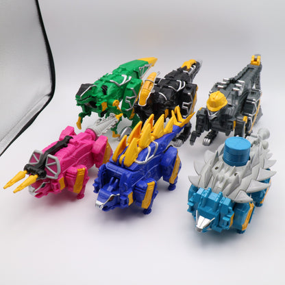 Dino Charge Megazord,Plesio Charge Megazord, Pachy,Para,Raptor,Ankylo Zord set/Power Rangers Dino Charge