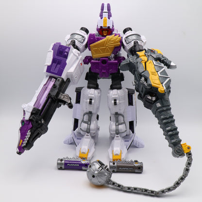 Dino Charge Megazord,Plesio Charge Megazord, Pachy,Para,Raptor,Ankylo Zord set/Power Rangers Dino Charge