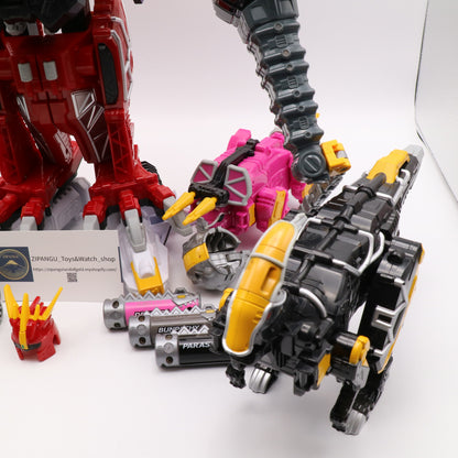 Dino Charge Megazord,Plesio Charge Megazord, Pachy,Para,Raptor,Ankylo Zord set/Power Rangers Dino Charge