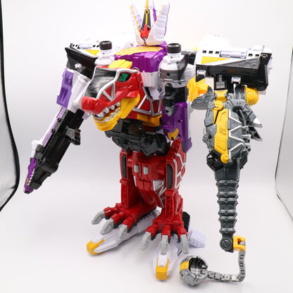 Dino Charge Megazord,Plesio Charge Megazord, Pachy,Para,Raptor,Ankylo Zord set/Power Rangers Dino Charge