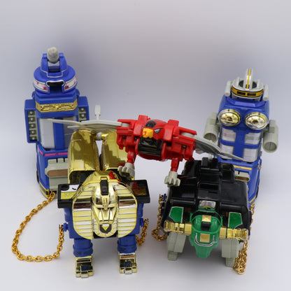 Zeo Mega Battlezord & Warrior Wheel Set/Power Rangers Zeo - Buster Ohranger Robo & Tackle Boy/Ohranger