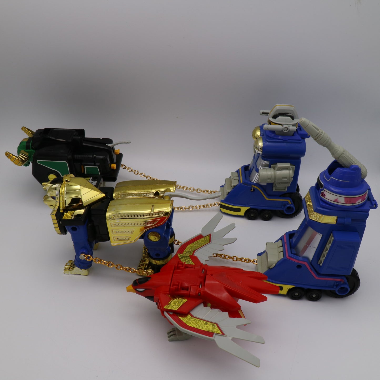 Zeo Mega Battlezord & Warrior Wheel Set/Power Rangers Zeo - Buster Ohranger Robo & Tackle Boy/Ohranger