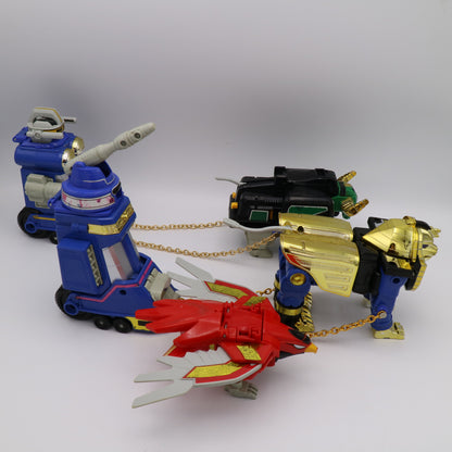 Zeo Mega Battlezord & Warrior Wheel Set/Power Rangers Zeo - Buster Ohranger Robo & Tackle Boy/Ohranger