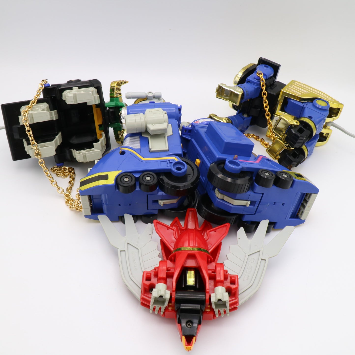Zeo Mega Battlezord & Warrior Wheel Set/Power Rangers Zeo - Buster Ohranger Robo & Tackle Boy/Ohranger
