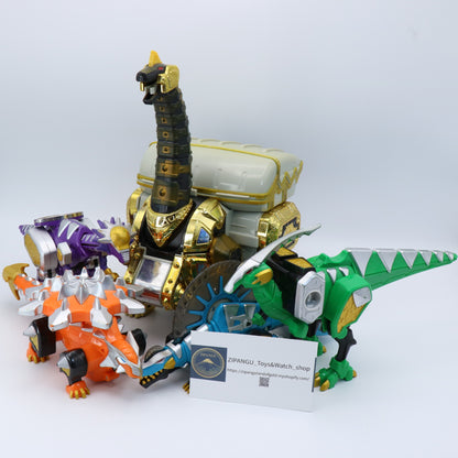 Brachio, Dimetro, Parasaur, Ankylo & Cephala Zord 5-Pack/Power Rangers Dino Thunder - Abaranger