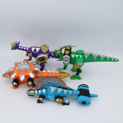 Brachio, Dimetro, Parasaur, Ankylo & Cephala Zord 5-Pack/Power Rangers Dino Thunder - Abaranger