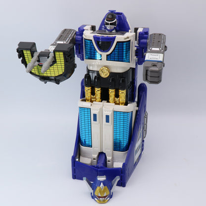 Lightspeed Megazord, Omega Megazord, Max Solarzord & Supertrain Megazord Complete Set/Power Rangers Lightspeed Rescue - GoGo Five