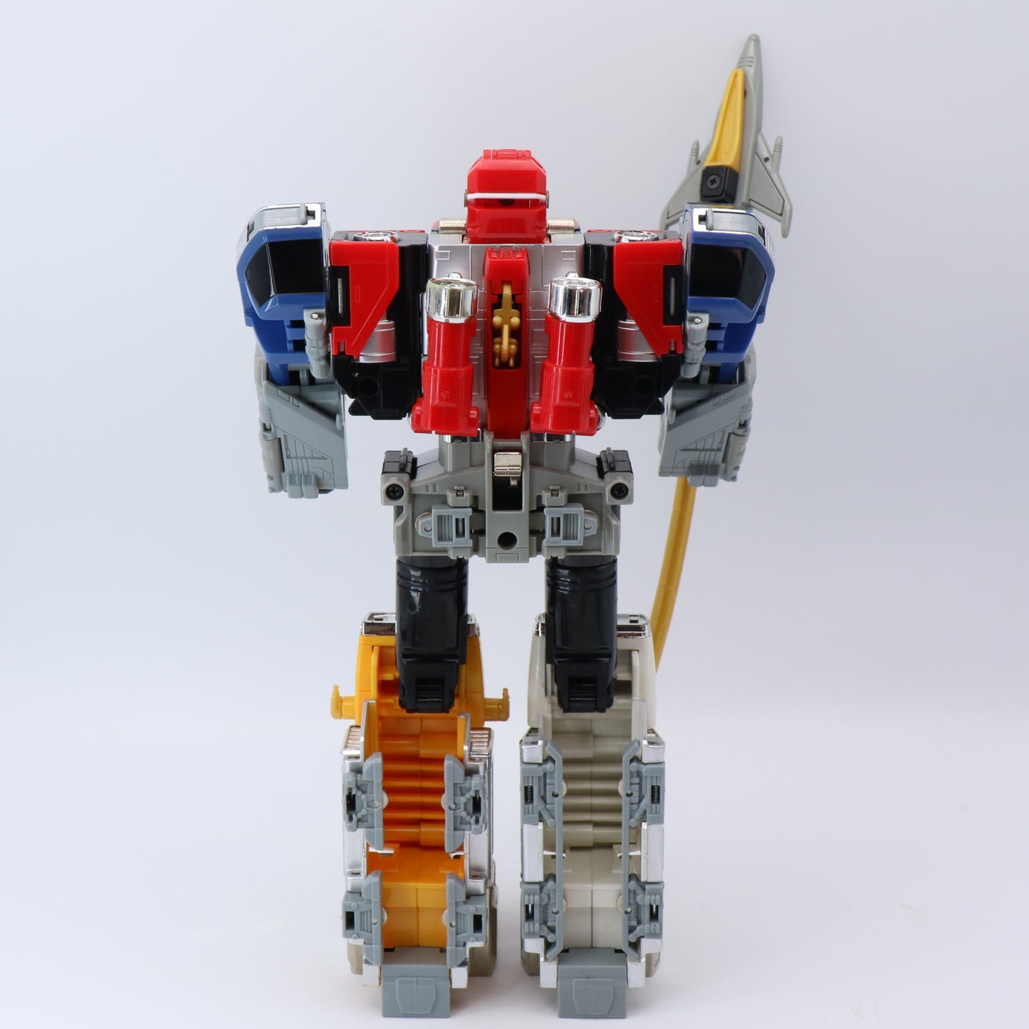 Lightspeed Megazord, Omega Megazord, Max Solarzord & Supertrain Megazord Complete Set/Power Rangers Lightspeed Rescue - GoGo Five
