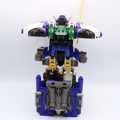 Lightspeed Megazord, Omega Megazord, Max Solarzord & Supertrain Megazord Complete Set/Power Rangers Lightspeed Rescue - GoGo Five
