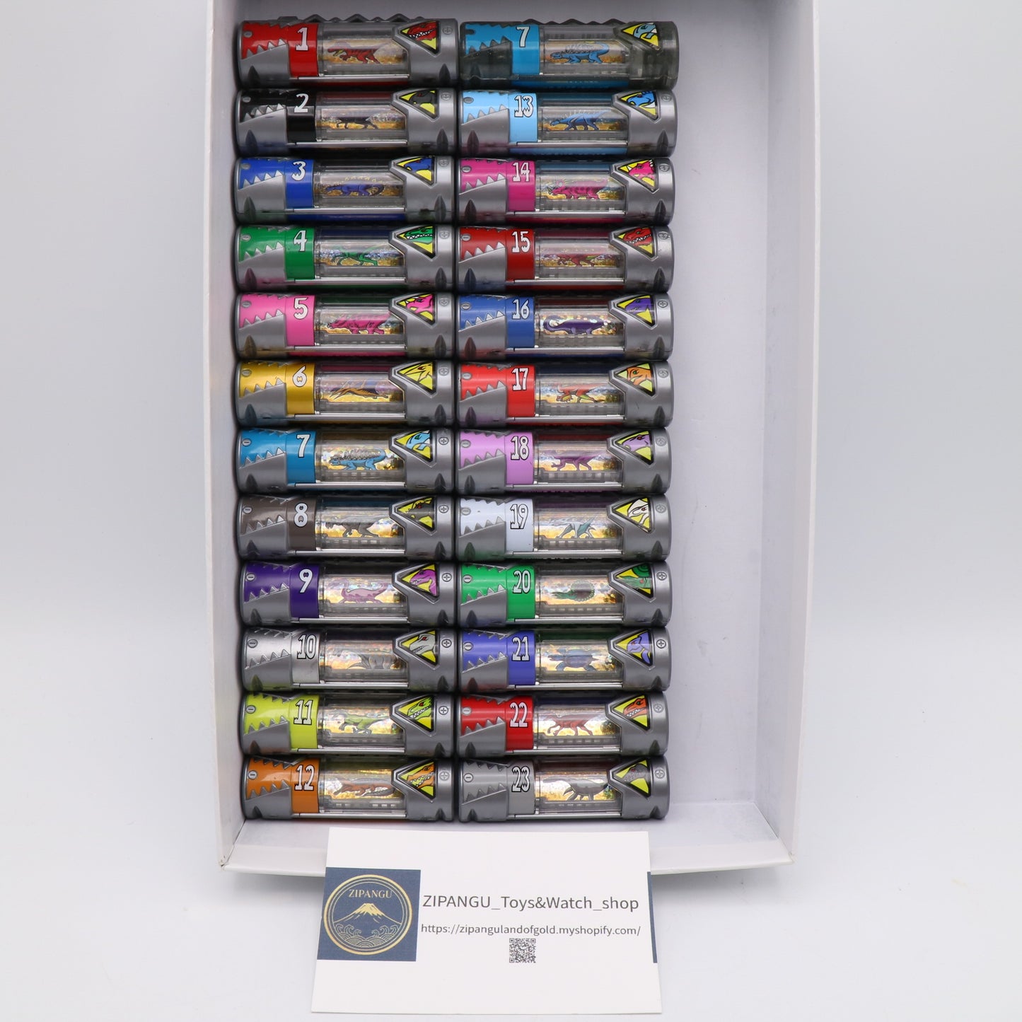 Dino Charger #1-23 Complete Set/Power Rangers Dino Charge - Zyudenchi 1-23/Zyuden Sentai Kyoryuger