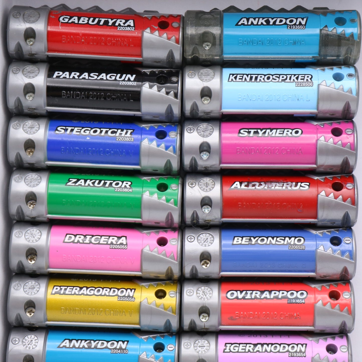 Dino Charger #1-23 Complete Set/Power Rangers Dino Charge - Zyudenchi 1-23/Zyuden Sentai Kyoryuger