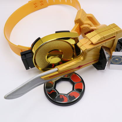 Spin Sword & Samurai Disc Buckle Set/Power Rangers Samurai - Shinkenmaru & Hiden Disc Buckle/Shinkenger