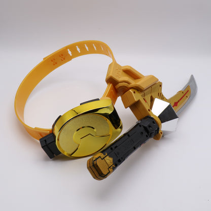 Spin Sword & Samurai Disc Buckle Set/Power Rangers Samurai - Shinkenmaru & Hiden Disc Buckle/Shinkenger