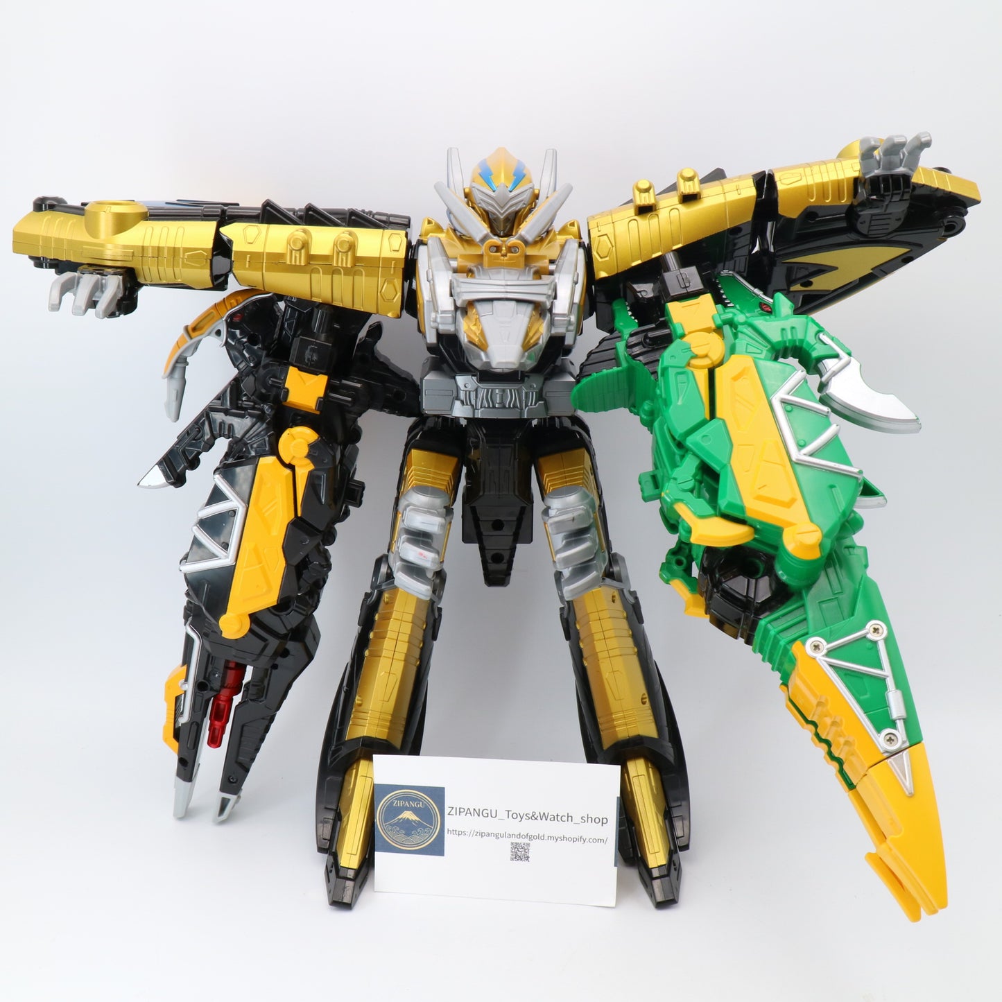 Ptera Charger Megazord, Para Zord & Raptor Zord Set/Power Rangers Dino Charge - Pteraiden-Oh, Parasagun & Zakutor/Kyoryuger