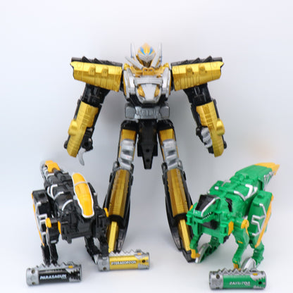 Ptera Charger Megazord, Para Zord & Raptor Zord Set/Power Rangers Dino Charge - Pteraiden-Oh, Parasagun & Zakutor/Kyoryuger