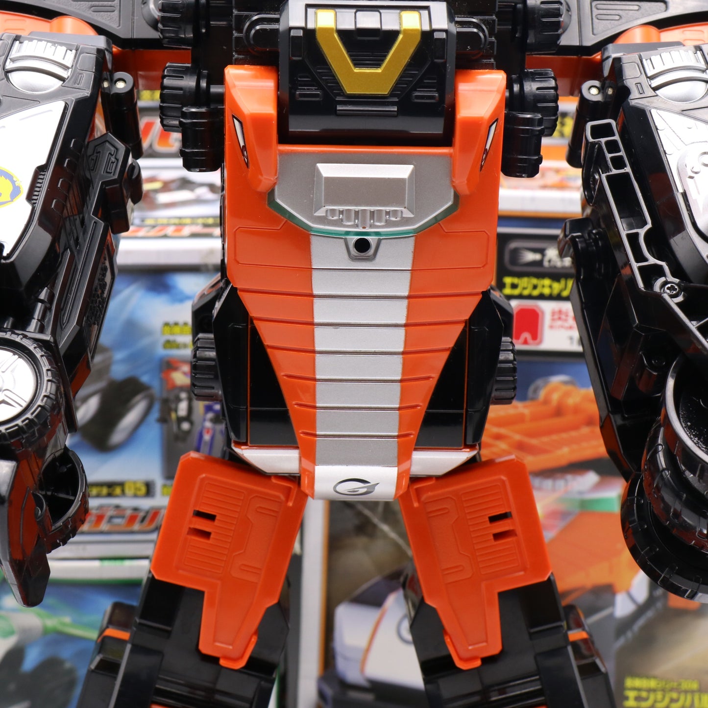 ValveMax Megazord/Power Rangers RPM-GunBir-Oh/Engine Sentai Go-Onger