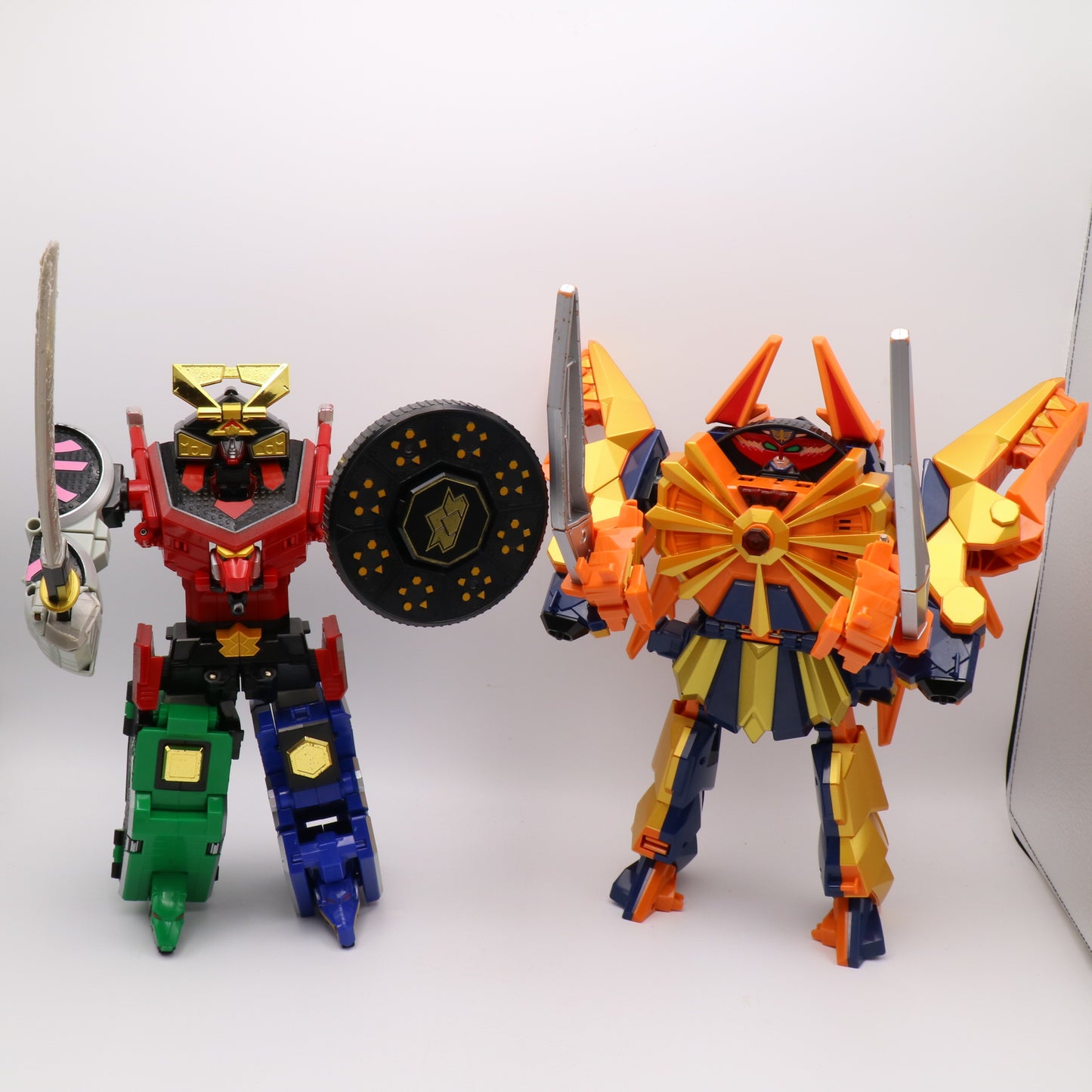 Samurai Megazord,Samurai Battle Cannon,Claw Battlezord/Power rangers Samurai