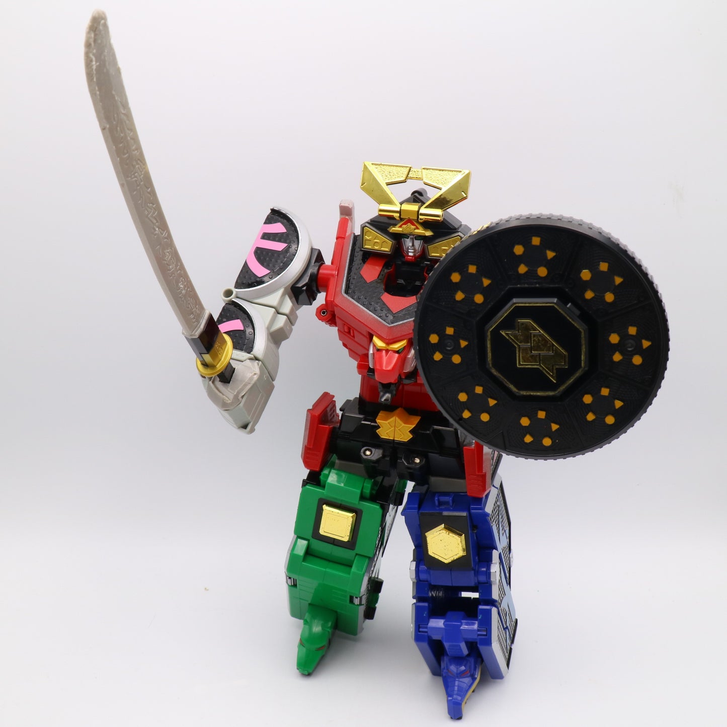 Samurai Megazord,Samurai Battle Cannon,Claw Battlezord/Power rangers Samurai