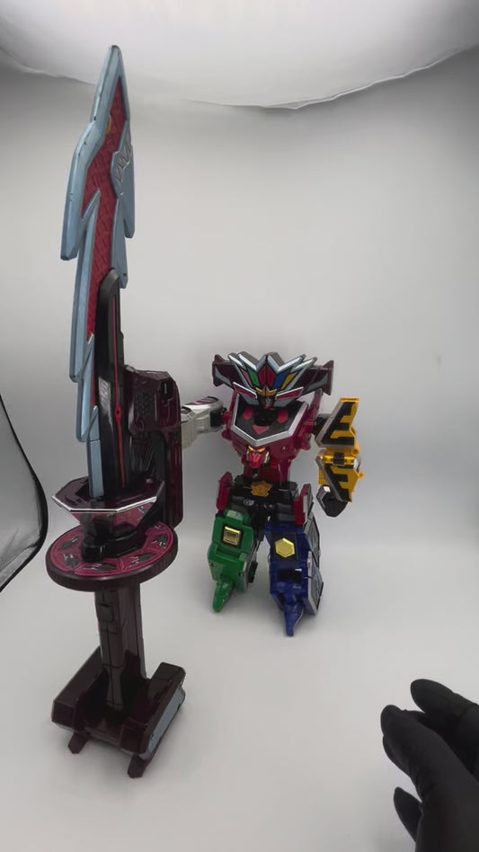 Samurai Megazord,Shark Zord/Power rangers SAMURAI