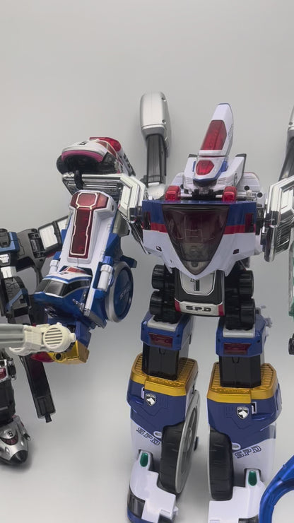 DeltaMax Megazord,S.W.A.T Megazord/Power Rangers S.P.D.