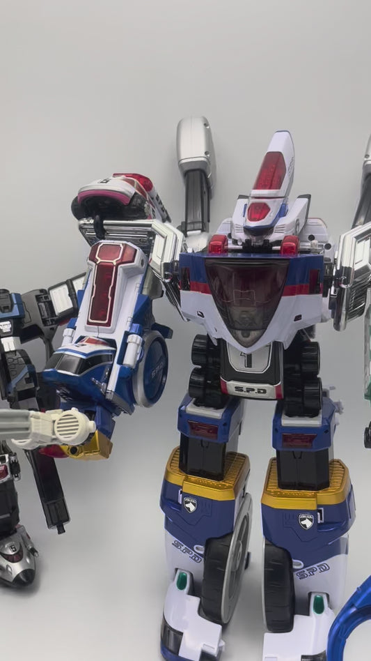 DeltaMax Megazord,S.W.A.T Megazord/Power Rangers S.P.D.