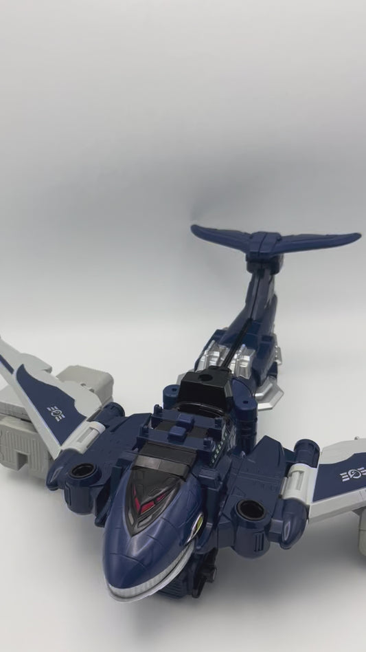 Whale Jumbo Plane zord with Box/Power rangers RPM