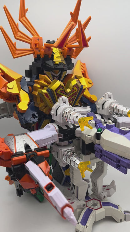 Samurai Megazord,Samurai Battle Cannon,Claw Battlezord/Power rangers Samurai