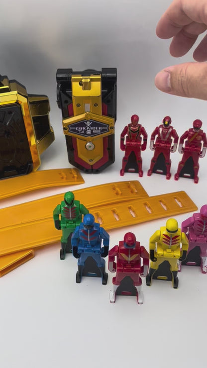 Legendary Morpher Gold,Buckle,Ranger key set/Power rangers Super Mega Force