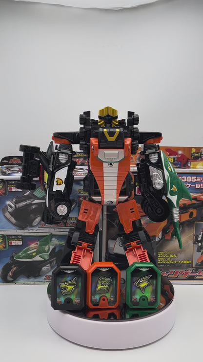 ValveMax Megazord/Power Rangers RPM-GunBir-Oh/Engine Sentai Go-Onger